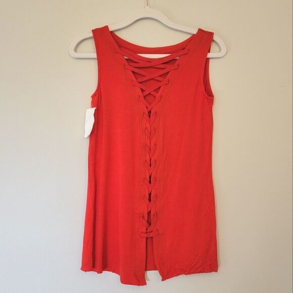 Bailey 44 Lace Up Tank - Picture 2 of 5
